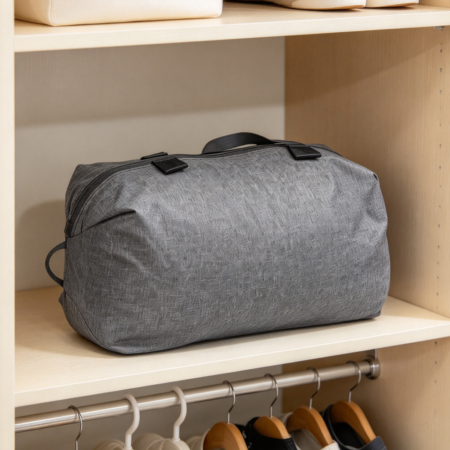 Charcoal Ultralight Travel Shoe Pouch with Weatherproof Shell